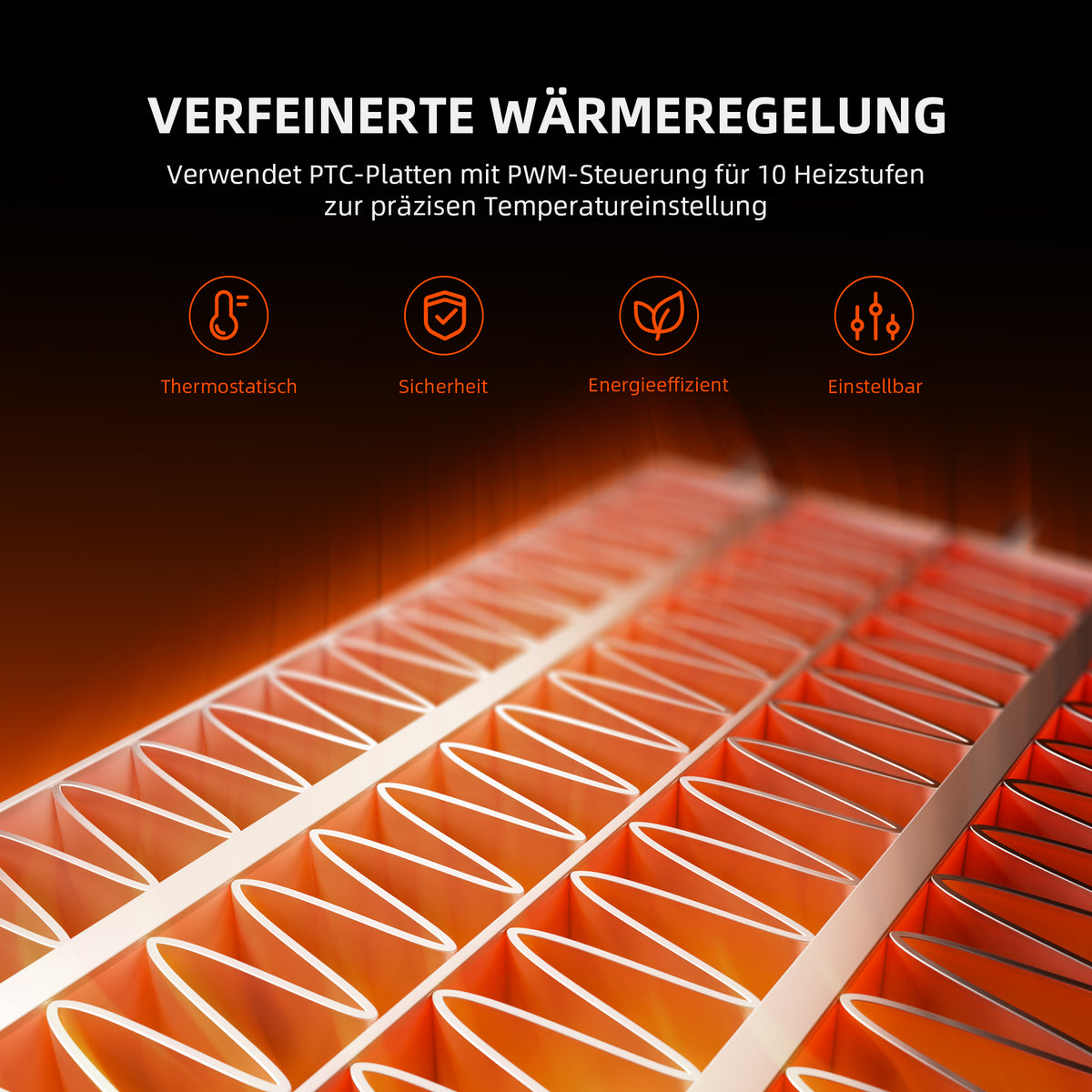 Spider Farmer 540W Smart-Zelt-Heizung – Detailansicht 3 Produktbild