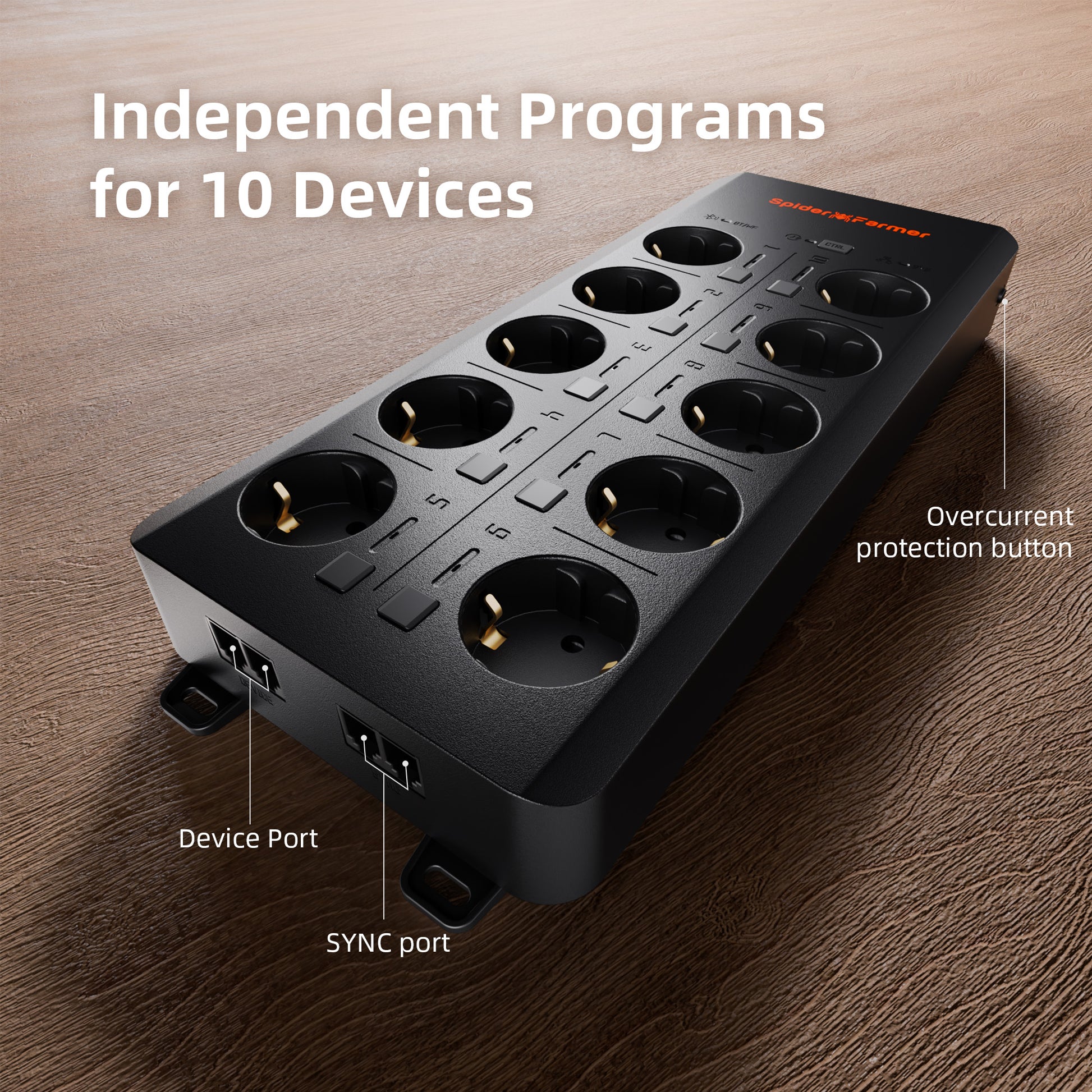 Spider Farmer AC10 Power Strip Kit - Bild 3