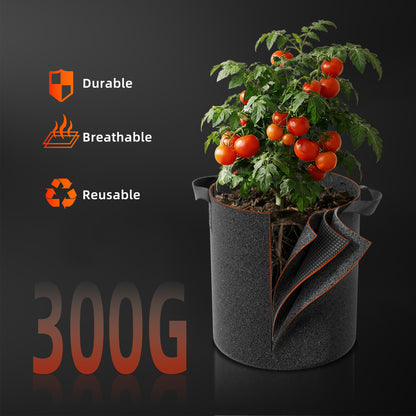 Spider Farmer Grow Bags 5 Gallon 5er Pack – Detailansicht 4