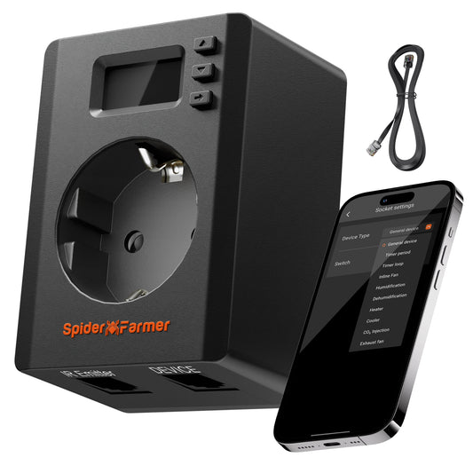 Spider Farmer S-Station Smart Plug – Detailansicht 1