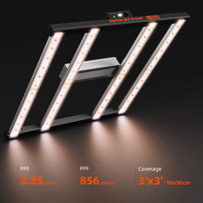 Spider Farmer SE3000 LED Grow Lampe – technische Daten und Abmessungen