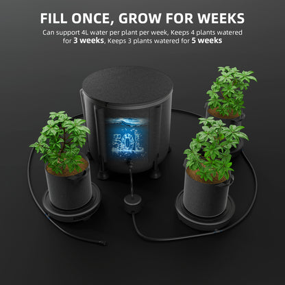 Spider Farmer Self-Watering System 3er Kit – Detailansicht 4