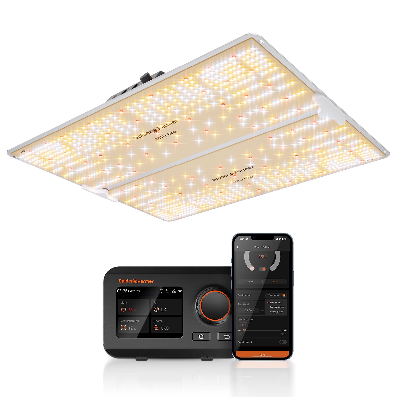 Spider Farmer SF4000 LED Grow Lampe - Bild 2